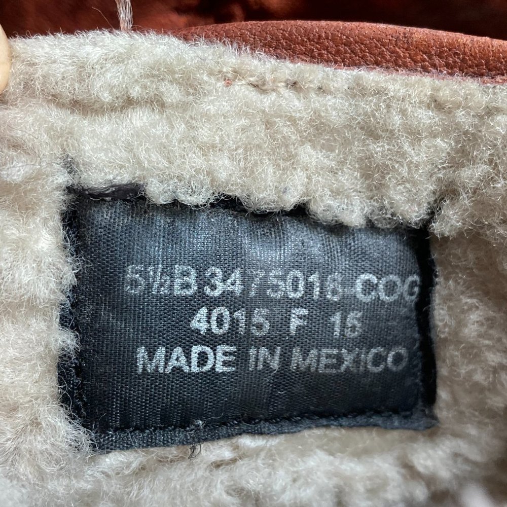 Frye Valerie Shearling Short Boots in Cognac - Picture 5 of 5